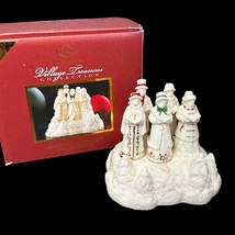 Lenox Mistletoe Park Series Musical Carolers Music Sculpture w/ Box Christmas - $193.05