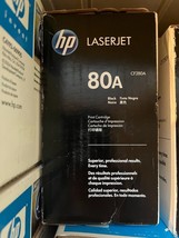 Genuine OEM Sealed HP 80A Black CF280A Toner for LaserJet Pro 400 M401 M425 - £53.73 GBP