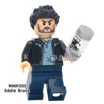 Eddie Brock with Symbiote Marvel Venom Single Sale Minifigures Block Toy - £2.27 GBP