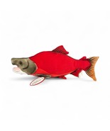 Cabin Critters 17&quot; Sockeye Salmon Fish Plush Animal 2002 NWT - $270.53 MXN