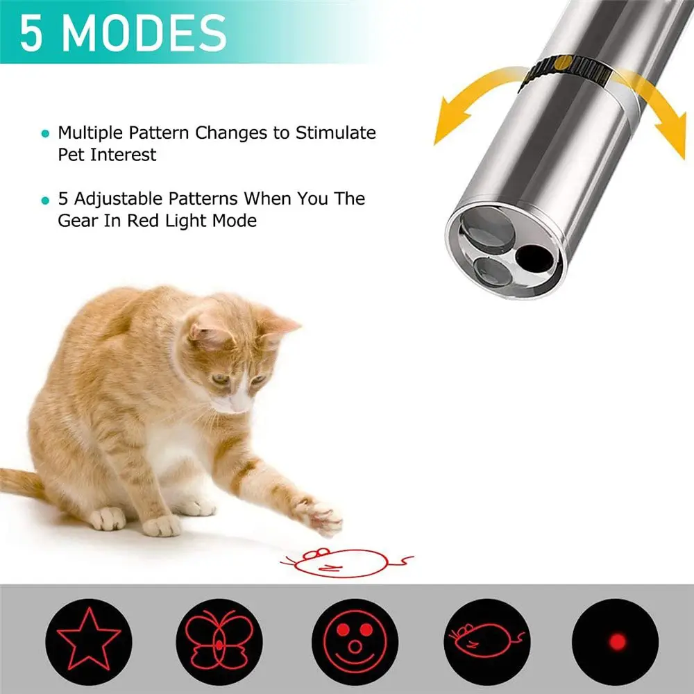 Sporting USB Charging Indoor &amp; Outdoor Interactive Cat Mouse Toys Kitten Toy Cha - £23.89 GBP