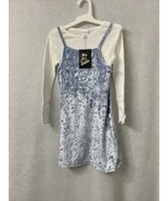 Girls&#39; Slip Dress with Long Sleeve T-Shirt - Art Class™ - Blue - Size XS - £3.71 GBP