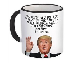 Gift for POP POP : Gift Mug Donald Trump The Best Funny Christmas - £12.70 GBP
