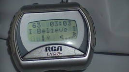 RCA LYRA MP3 Pocket Digital Audio Player RD1076A Music  Works - £13.15 GBP