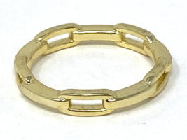 Keep Collective Gold Plated Link Band Ring, Size 7 - $28.49