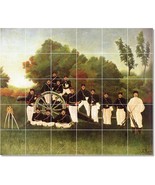 Jean-Jacques Rousseau Poster Art Painting Ceramic Tile Mural BTZ23081 - $300.00+