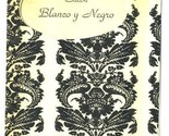Salon Blanco Y Negro Gran Hotel Ancira Monterey Mexico Advertising Invit... - $19.78