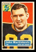 Vintage Football Card 1956 Topps #91 John Martinkovic Green Bay Packers End - £8.63 GBP