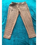 Women&#39;s Loft Brown Trouser Womens Size 14 Business Basic Minimal Career ... - €15,58 EUR
