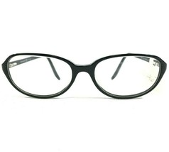 Anne Klein Eyeglasses Frames AK 8041 129 Black Round Reptile Print 51-16... - £32.78 GBP