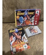 NBA Hang Time N64 Nintendo 64 Complete CIB Authentic! Good Condition - $54.44