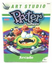Fisher Price Pixter Color Video Software ARCADE Age 4+ Toy By Art Studio 2005 - £4.80 GBP