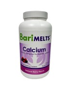 BariMelts Calcium 120 Fast Melting Tablets Natural Berry Flavor Sealed E... - $47.52 CAD