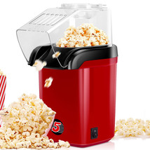 5Core Popcorn Machine Hot Air Electric Popper Kernel Corn Maker Bpa Free No Oil - £18.44 GBP