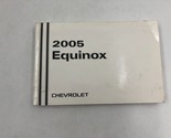 2005 Chevy Equinox Owners Manual Handbook OEM D03B52020 - $14.84
