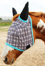 Equine Horse  FlyMask Summer Spring Airflow Mesh    73214TR - $272.30 MXN