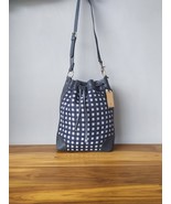 FRYE Melissa Denim Drawstring HOBO Bucket Bag $298 WORLDWIDE SHIPPING FT... - $3,760.49 MXN