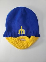 SEATTLE MARINERS Trident Logo BEARD BEANIE Warm Winter Baseball Hat Fan ... - $9.50