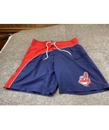 Vintage 2009 MLB Cleveland Indians Chief Wahoo Swim Trunks Shorts Mens L... - £14.76 GBP