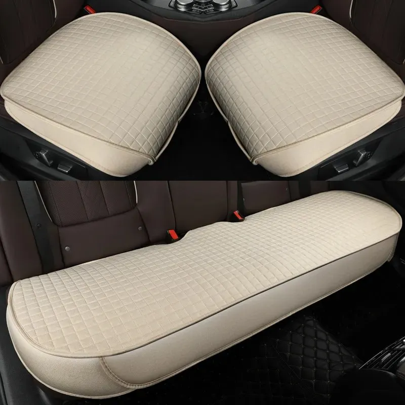 Car Seat Cushion for Front and Back Seat Soft Breathable Four Seasons Un... - £17.91 GBP+