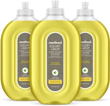 Method Squirt + Mop Hard Floor Cleaner, Lemon Ginger, 25 Ounce, 3 pack, ... - £52.74 GBP