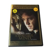 A Beautiful Mind DVD 2002 Movie 2 Disc Set Limited Edition Package Russe... - £6.24 GBP
