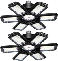 2 Pack Led Garage Light, 200W 20000Lm 6500K Led Shop Lights,, Garage Lig... - $33.99