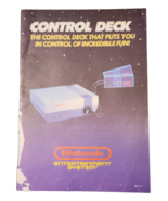 Nintendo NES Control Deck Manual Instruction Booklet ONLY Rev-2 - $6.90