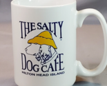 The Salty Dog Cafe Mug Hilton Head Island South Carolina 15 oz White Blu... - $13.81