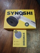 Synoshi Electric Spin Scrubber, Cleaning Brush Plus 2 Cone Shaped Brushes - New - £38.93 GBP