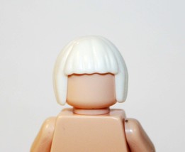 White short hair piece for Building Minifigure Bricks US - $5.00