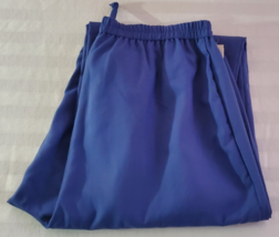 NWT Maggie McNaughton Blue Elastic Waist Pants Misses Size 2X - £15.81 GBP