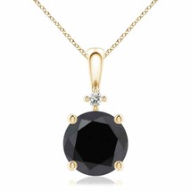 Authenticity Guarantee

Round Black Diamond Solitaire Pendant in 14K Yellow Gold - $1,715.12