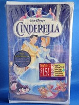SEALED Cinderella Walt Disney Platinum Masterpiece Edition VHS Tape New - £14.92 GBP