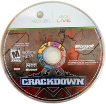 Crackdown Microsoft Xbox 360 Video Game DISC ONLY open world adventure 2007 - £5.86 GBP