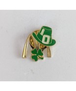 Vintage IO St. Patrick&#39;s Day Hat &amp; Clover McDonald&#39;s Employee Hat Pin Rare - $27.84 CAD