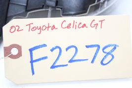 00-02 TOYOTA CELICA GT Speedometer Gauge Instrument Cluster AT  F2278 image 12