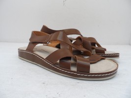 Mia Amore Women&#39;s Buckle Annalise Casual Sandals Brown Size 9.5M - £19.52 GBP