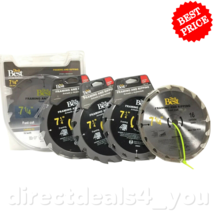 DO IT Best 346500  Framing and Ripping  Saw Blade 7-1/4&quot; 16T Pack of 5 - £35.76 GBP