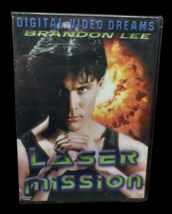 Laser Mission DVD Brandon Lee Sealed Digital Video Dreams Action Film - $186.00 MXN