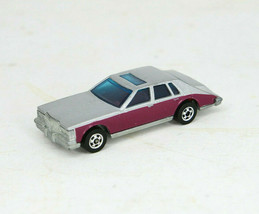 Vintage Hot Wheels Cadillac Seville Silver And Purple 1982 - $9.95
