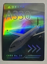 (Airline Collectibles) Delta Airlines - AIRBUS A30-300 - Pilot Trading Card - $30.00