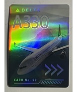 (Airline Collectibles) Delta Airlines - AIRBUS A30-300 - Pilot Trading Card - $30.00