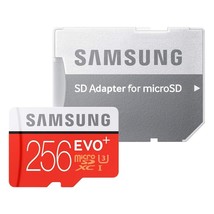 Samsung EVO+ 256GB UHS-I microSDXC U3 Memory Card with Adapter (MB-MC256... - £48.41 GBP