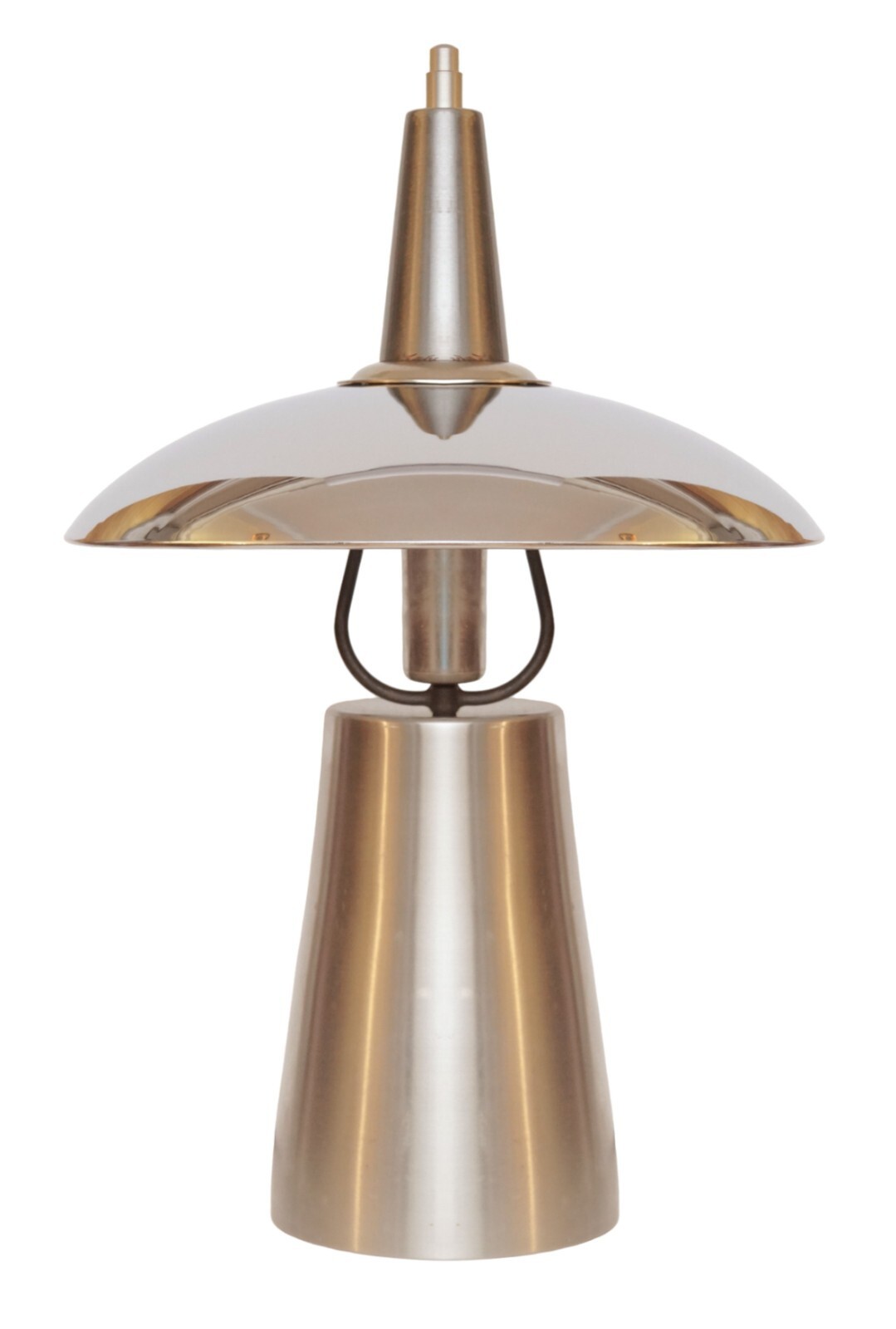 Design Lampe Table " Kopernikus " Chrome Lampe Laiton Objet de Collection Item image 2