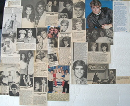 Ted Mc Ginley ~ (27) Color And B&amp;W Clippings, Articles, Pin-Up From 1981-1986 - £8.04 GBP