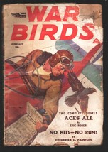 War Birds 2/1932-Frank Rozen cover-  Lester Dent early pulp story&quot;Hell&#39;s Seve... - £459.83 GBP