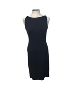 MM. LaFleur Lydia Textured Ponte Knit Twisted Boat Neck Sheath Dress Size 8 - $51.13