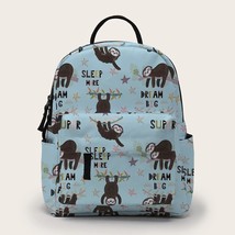 Deanfun Printing Sloth Mini Backpack Women  Bag for Travel Waterproof Small Back - £98.93 GBP