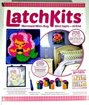 LatchKits Mermaid Mini-Rug NEW Latch Hook Craft Age 6+ - £15.56 GBP